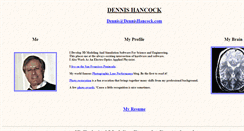 Desktop Screenshot of dennishancock.com